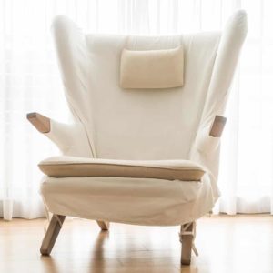Armchair with Head Rester