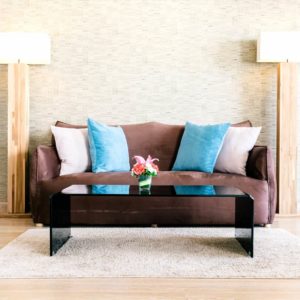 Space wood sofas